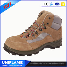 Calzado de seguridad con punta de acero de la marca, zapatos de trabajo de hombres Ufa099